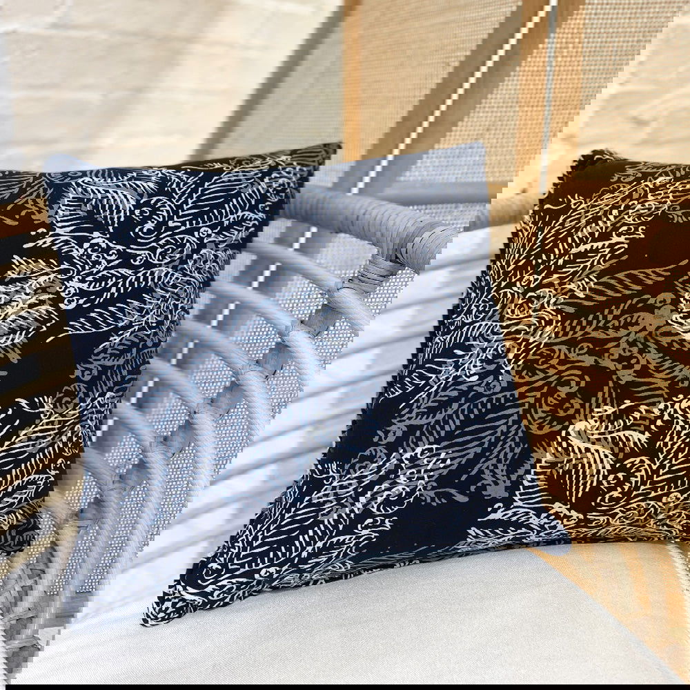 Batik cushion covers outlet