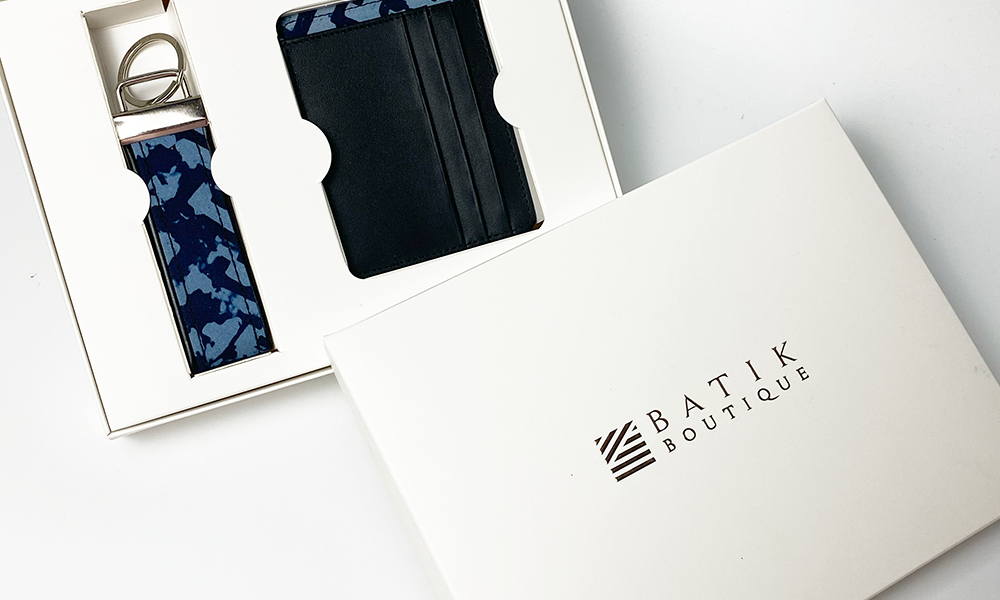 Batik Travel Set - Midnight Arabesque - Batik Boutique