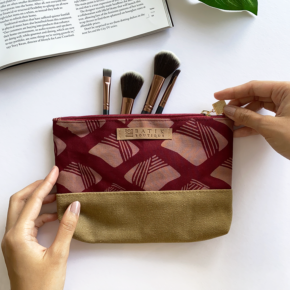 Batik Clutch Malaysia TOTE BAG BATIK BAG RANDOM DESIGN COLOURS