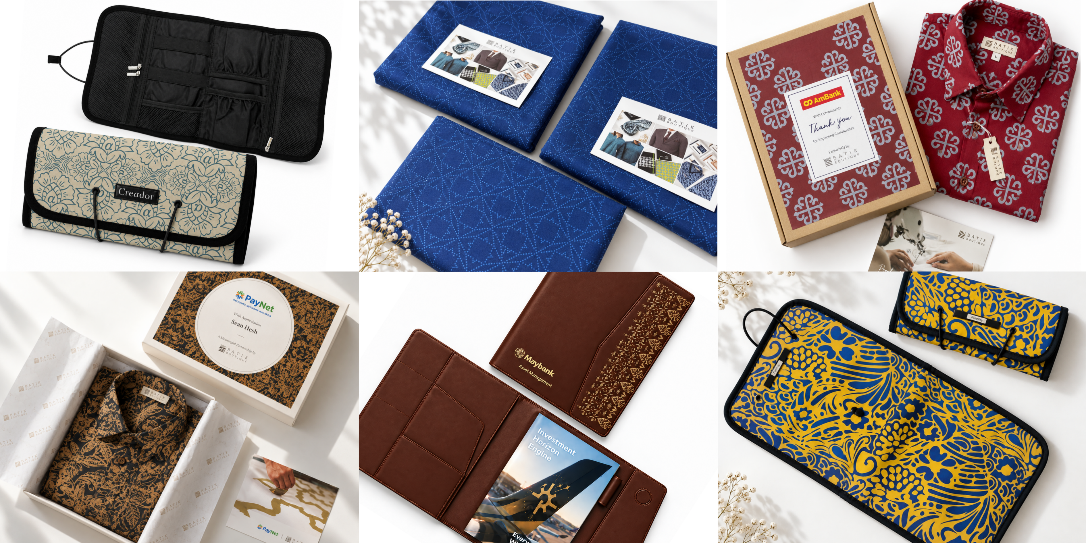 Custom batik for banks and financial institutions by Batik Boutique