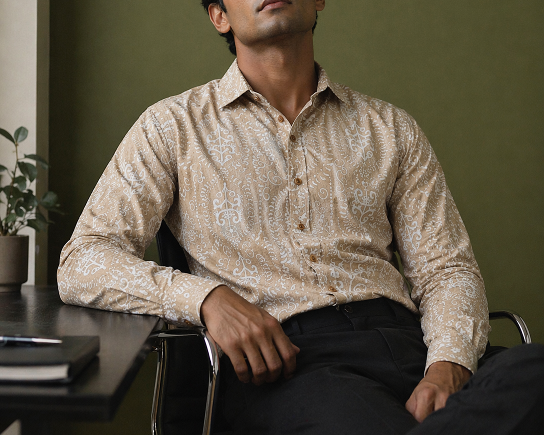 Fit, Collar, Sleeve Length: What Makes a Men’s Batik Shirt Look Polished