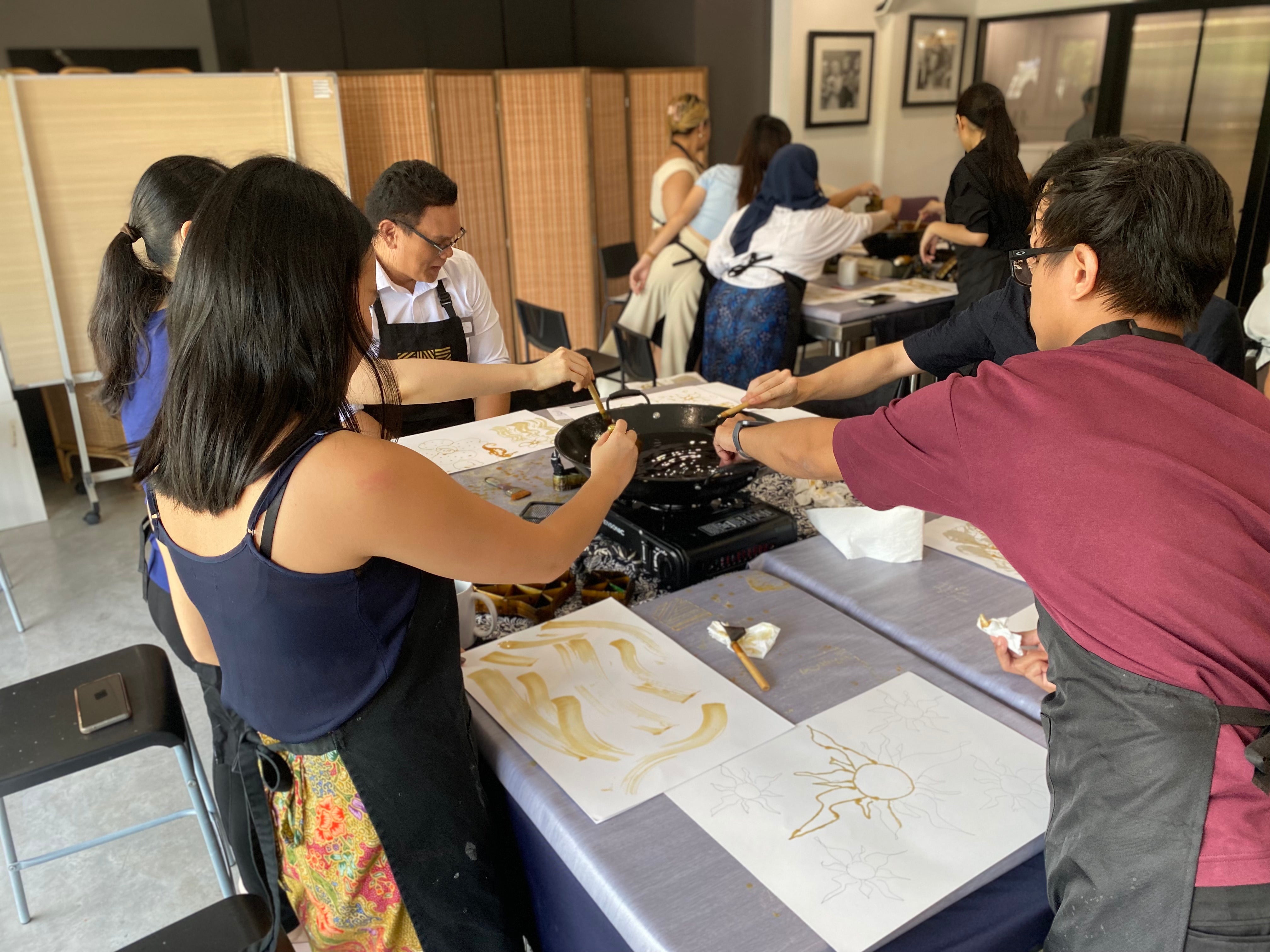 An Enriching Corporate Workshop: The Art and Impact of Malaysian Batik