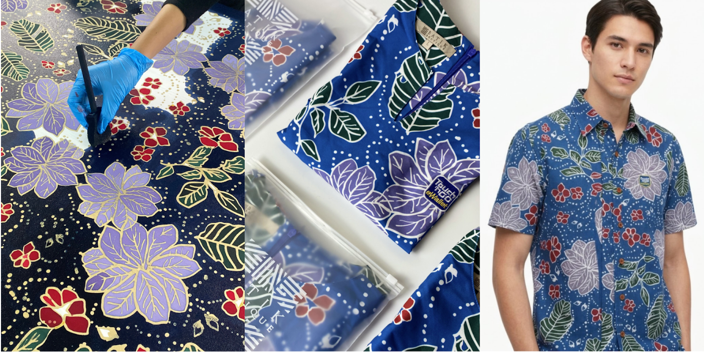 Touch N Go Custom Designed Corporate Batik Attire Apparel Shirts