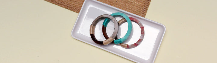 batik bracelet as lifestyle image