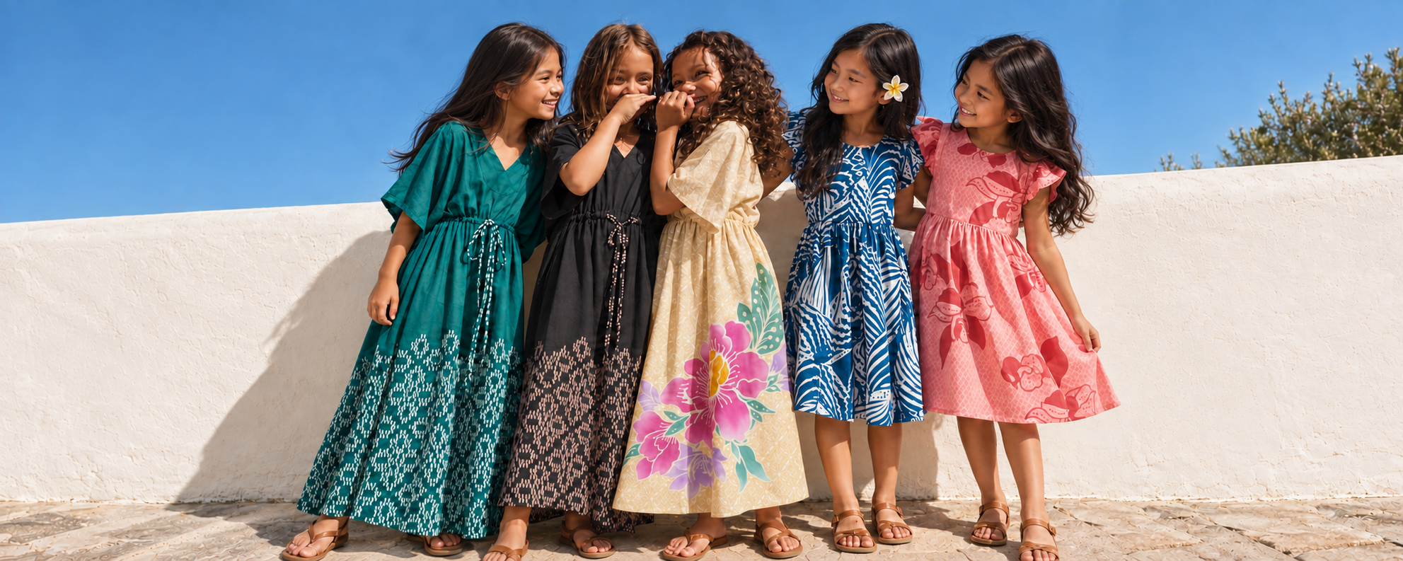 Batik Girl's Dresses