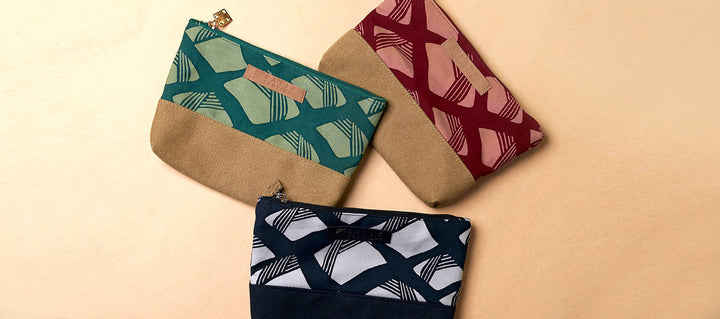 Batik Boutique_batik pouch bags in assorted colors