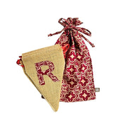 Batik Burlap Bunting - Merry Christmas