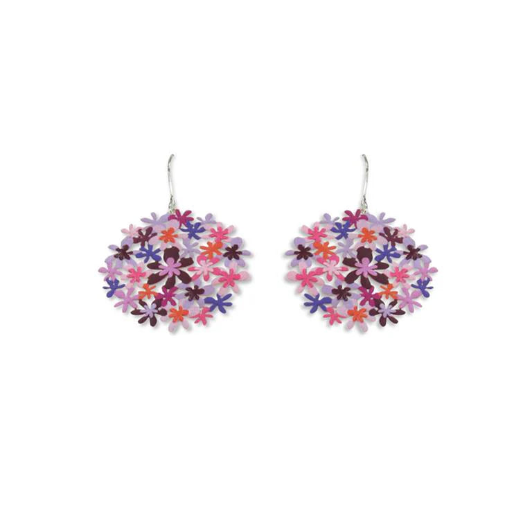Embrace Jewellery - RAS Purple Bouquet Earrings