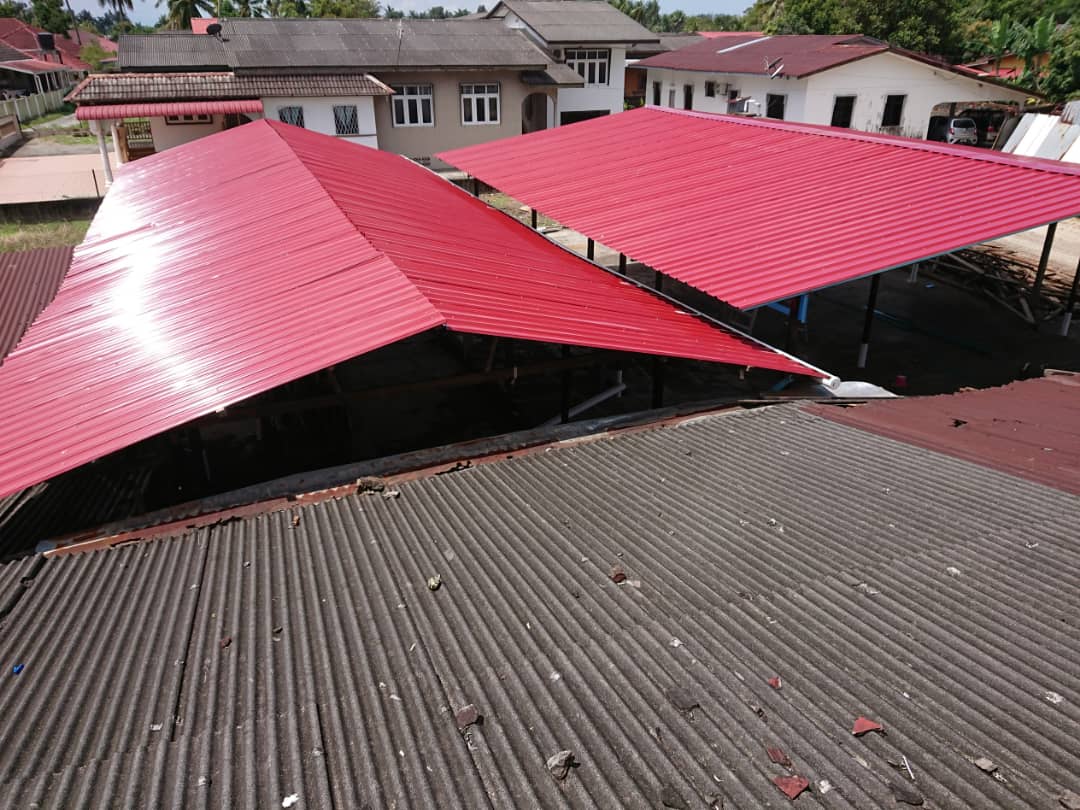 REBUILT AZNAN’S ROOF