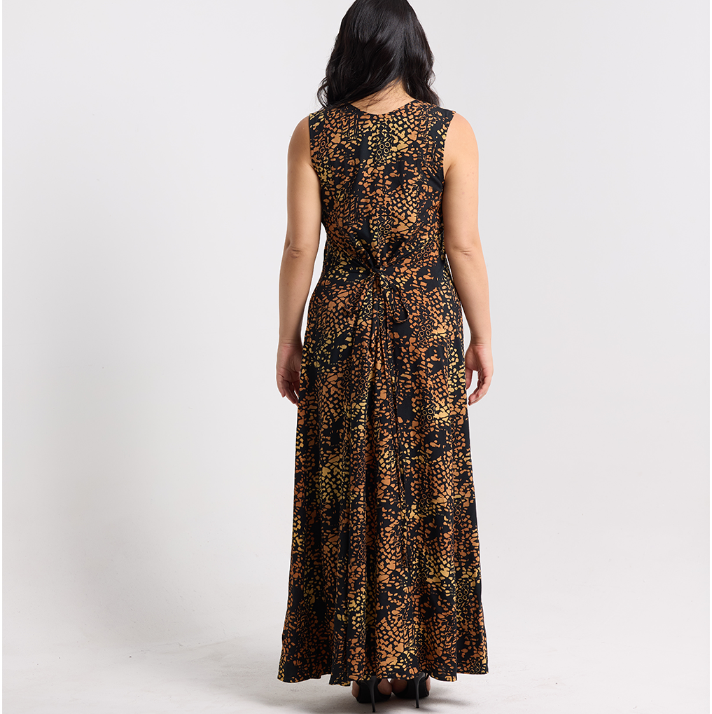 sustainable fashion Malaysia, premium silk batik, handcrafted maxi dress, luxury ethical wear