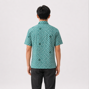 Boy's Batik Shirt - Topaz Kuih Cara