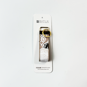 Batik Key Fob - Taupe Petola