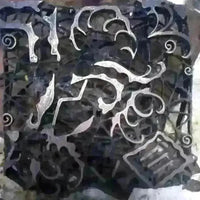 A batik block of diwanie pattern