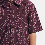 Boy's Batik Shirt Garnet Petola zoom in photo 