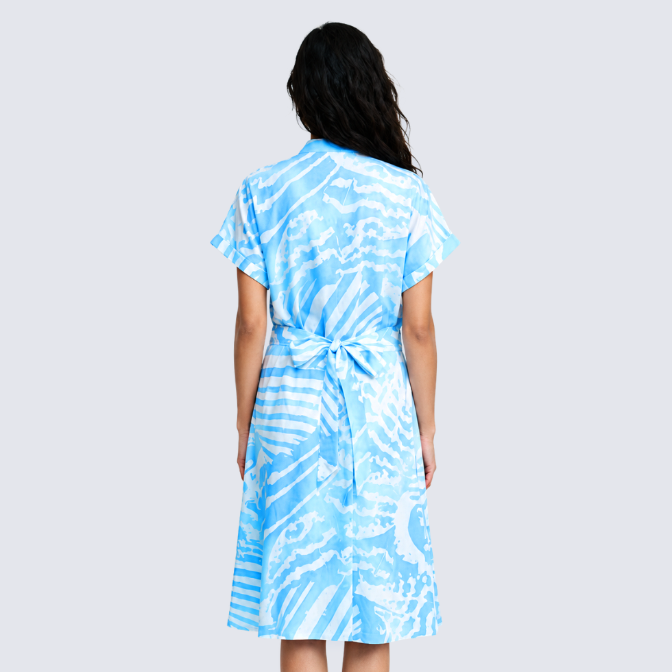 Batik Ayaz Dress - Langit Tioman