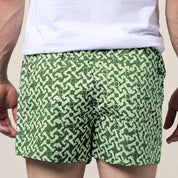 Batik Boxer Shorts - Forest Arabesque - Batik Boutique
