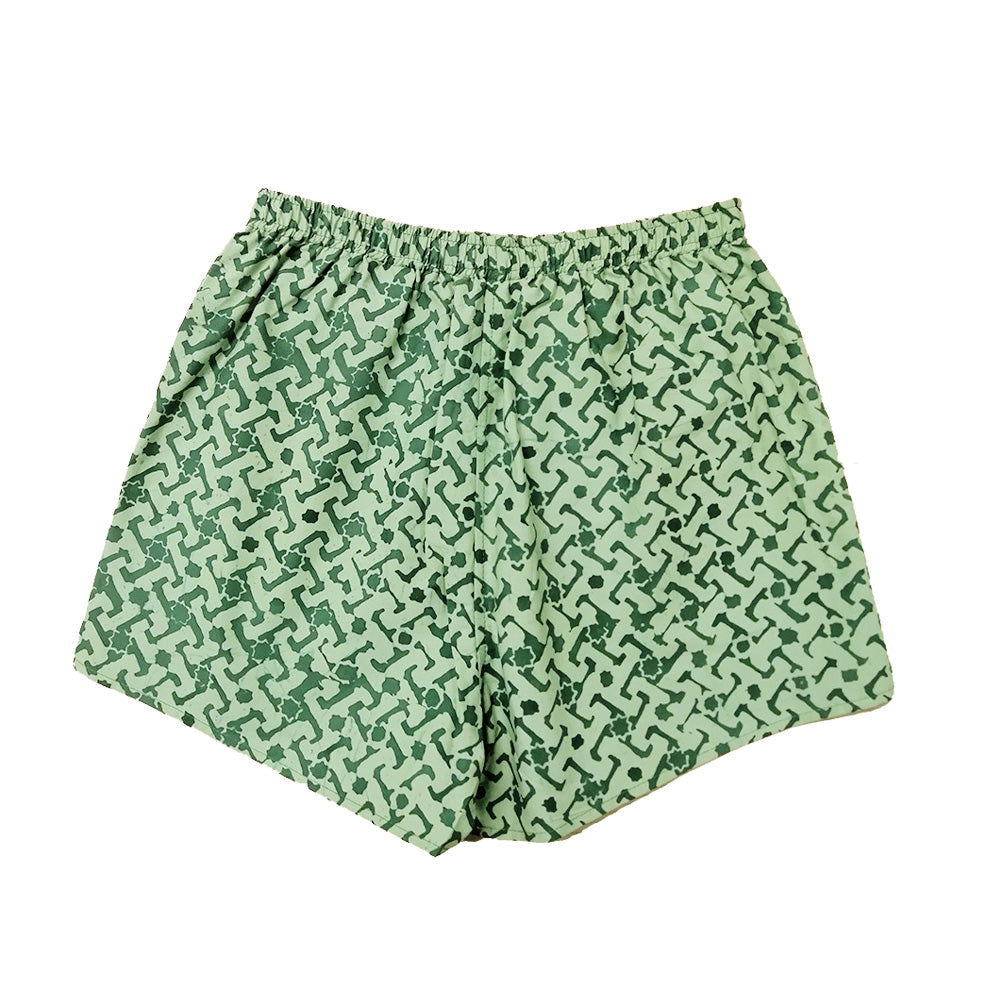 Batik Boxer Shorts - Forest Arabesque - Batik Boutique