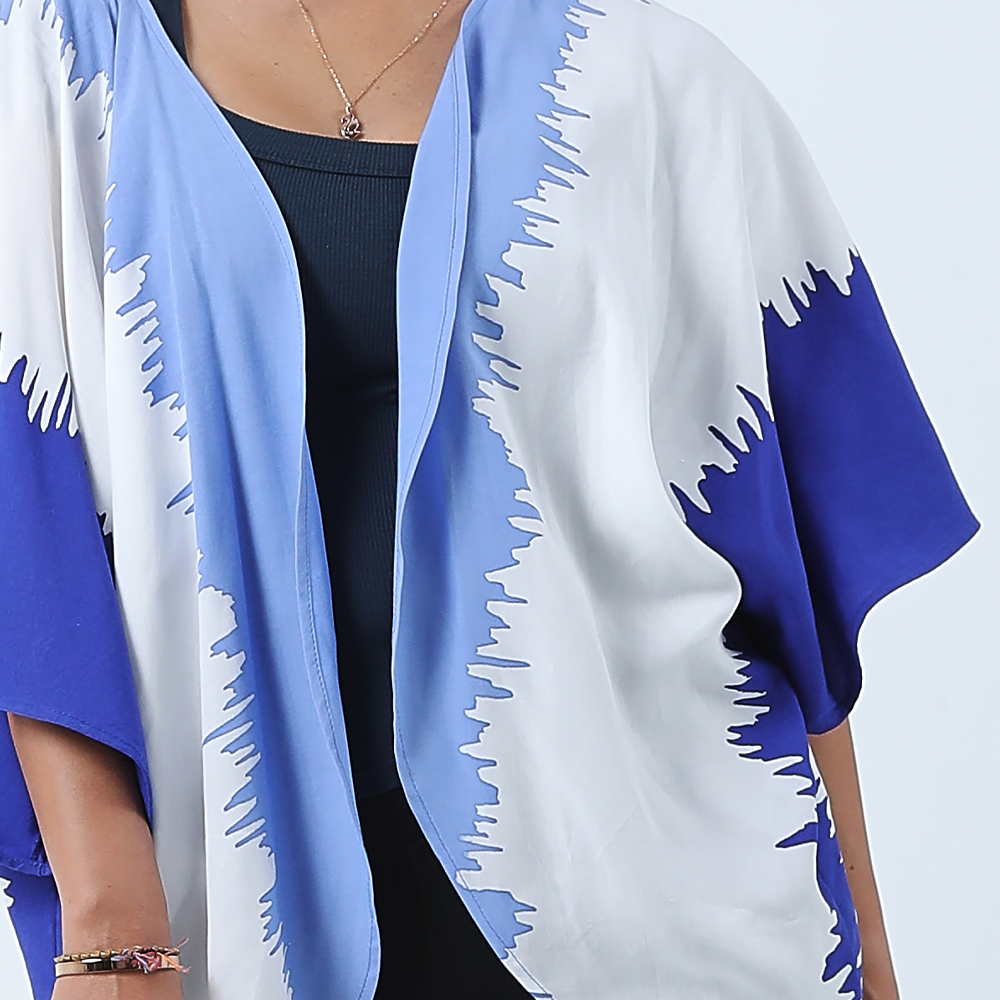 Batik Cardigan Kimono - Ice Fur - Batik Boutique