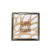 Batik Coaster Set (Reversible) - Tan Bunga - Batik Boutique