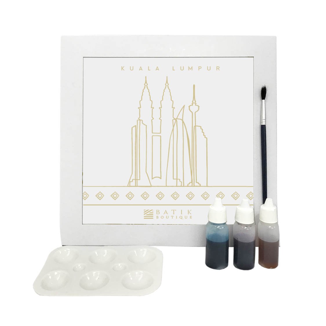 Batik DIY Painting Kit - KLCC - Batik Boutique