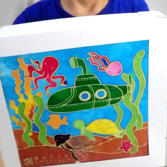 Batik DIY Painting Kit - Submarine