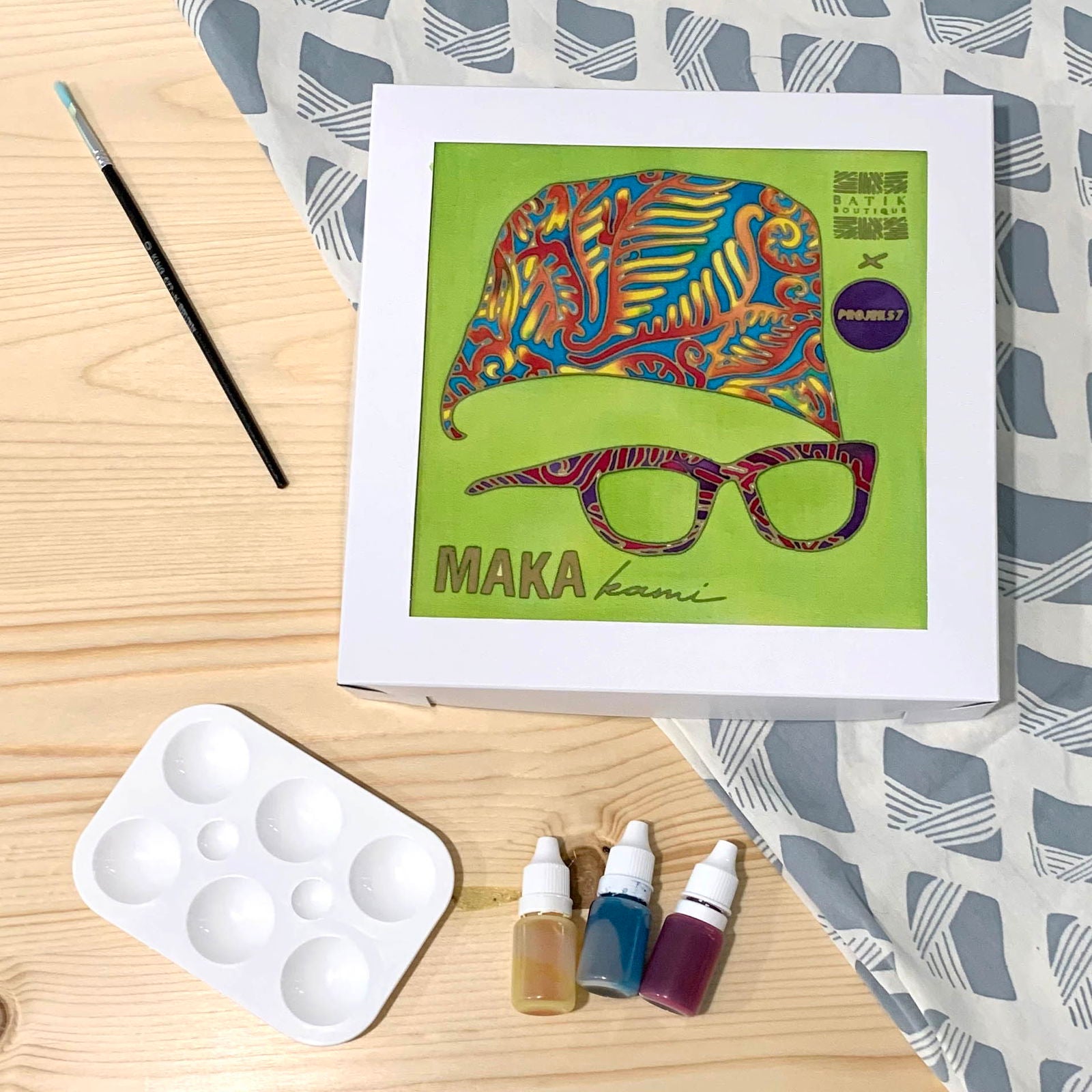 Batik DIY Painting Kit - Tunku Abdul Rahman