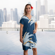 Batik Dress - Ocean Palmera - Batik Boutique