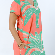 Batik Dress - Papaya Palmera - Batik Boutique