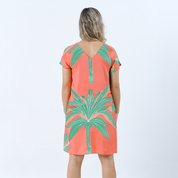 Batik Dress - Papaya Palmera - Batik Boutique