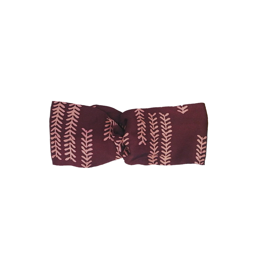 Batik Headband - Crimson Arrow - Batik Boutique