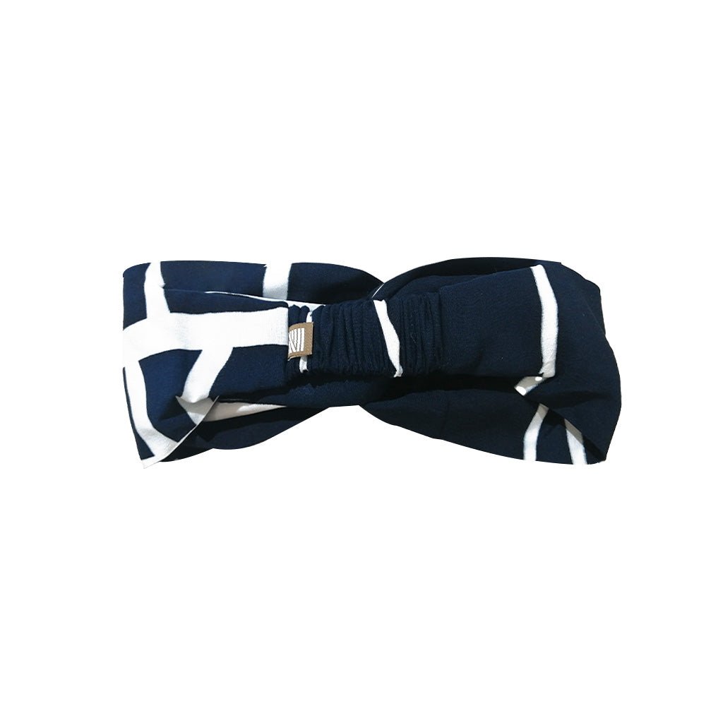 Batik Headband - Navy Brush - Batik Boutique