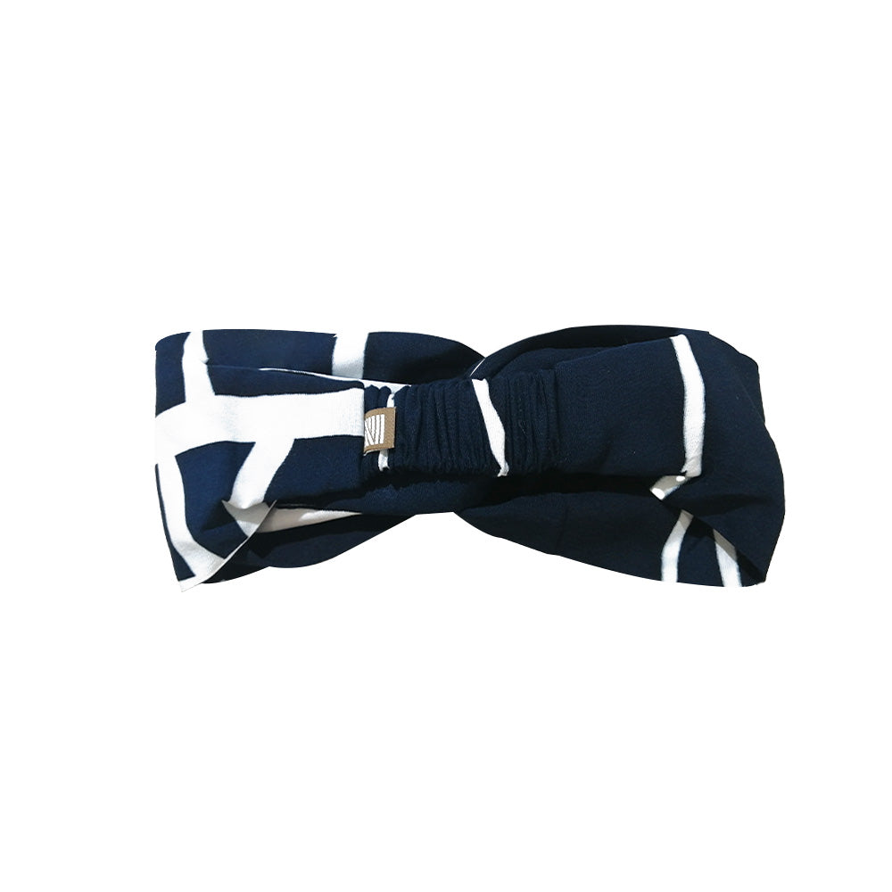 Batik Headband - Navy Brush - Batik Boutique