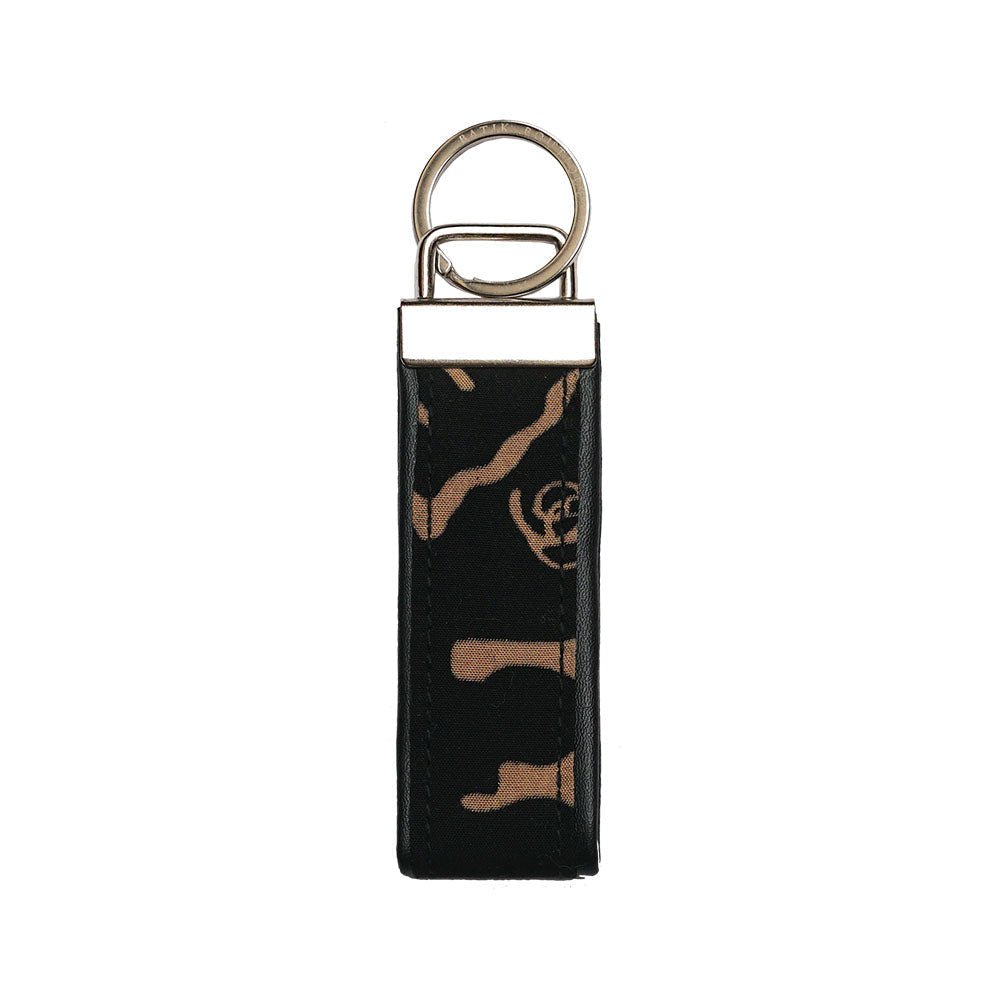 Batik Key Fob - Black Diwanie - Batik Boutique