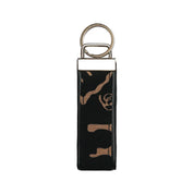 Batik Key Fob - Black Diwanie - Batik Boutique