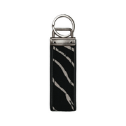 Batik Key Fob - Black Fern - Batik Boutique