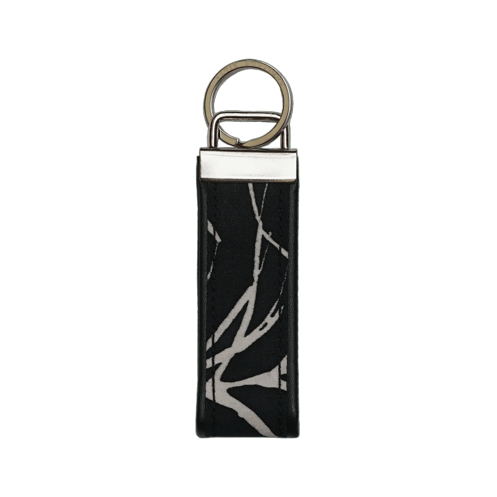 Batik Key Fob - Black Fern - Batik Boutique