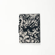 Batik Passport Cover - Black Floret - Batik Boutique