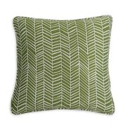 Batik Pillow Cover (Square) - Sage Banana Leaf - Batik Boutique