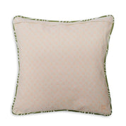 Batik Pillow Cover (Square) - Sage Banana Leaf - Batik Boutique