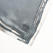 Batik Scarf (Silk Cotton) - Brushed Steel - Batik Boutique