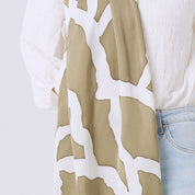 Batik Scarf (Silk Cotton) - Stone Chain - Batik Boutique