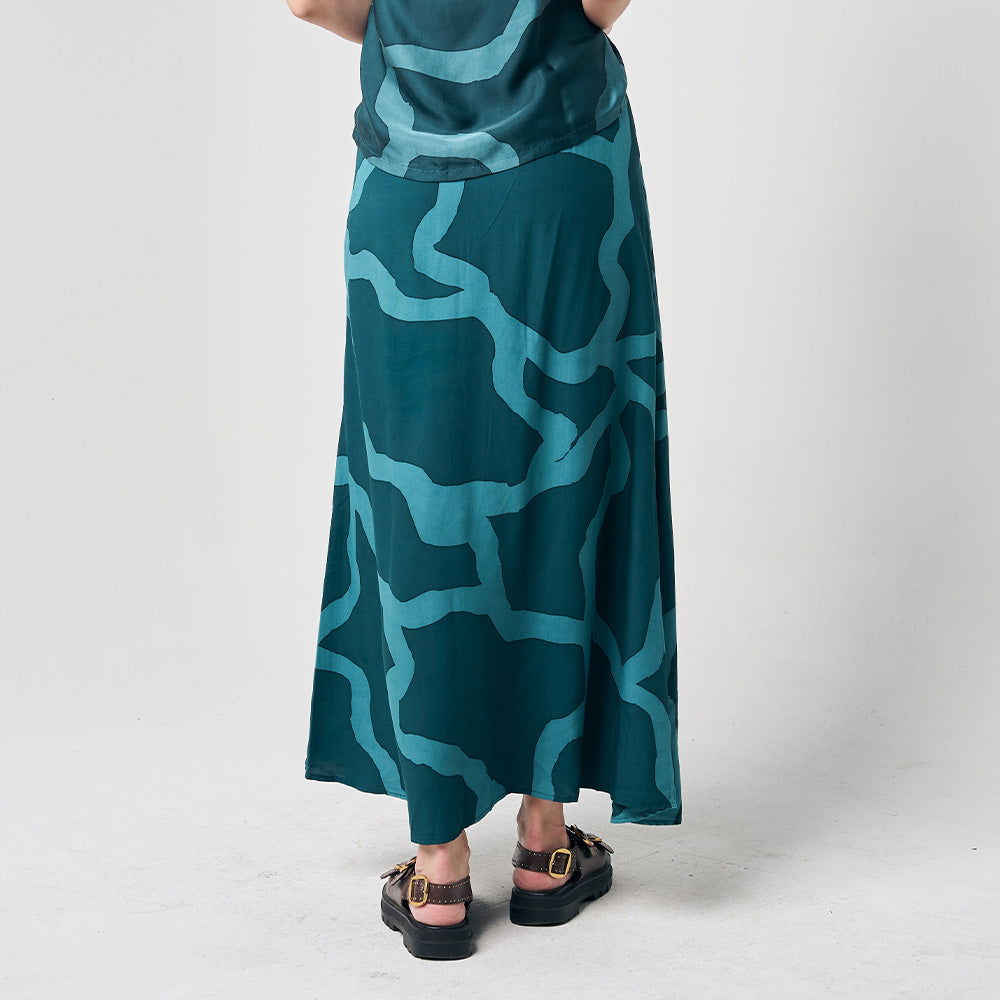 Batik Skirt - Forest Chain - Batik Boutique