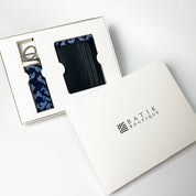 Batik Travel Set - Midnight Arabesque in the batik boutique box 