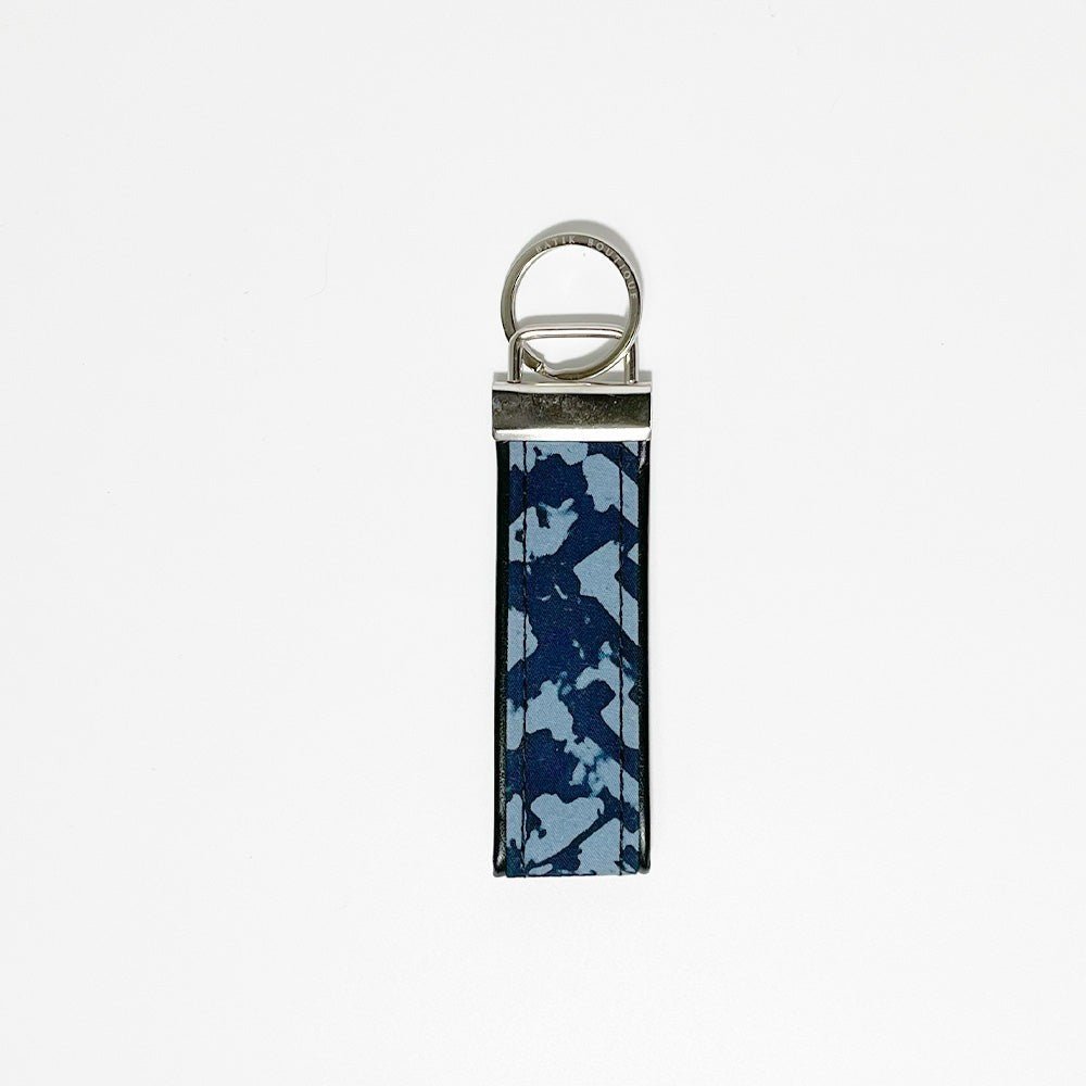 Batik Travel Set - Midnight Arabesque key chain 