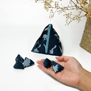 Batu Seremban - Grey Dinosaur - Batik Boutique