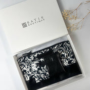 Organizer Gift Set - Black Floret show in the packaged box 