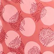 Batik Scarf (Silk Cotton) - Crimson Yuan Dian