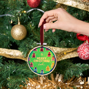 Batik DIY Painting Ornament - Snowflakes