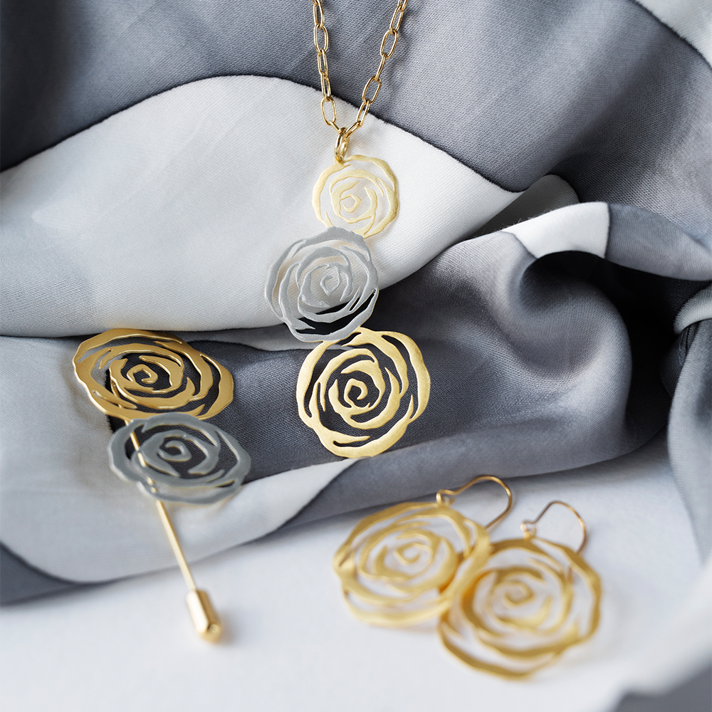 Embrace Jewellery - Rose Earrings