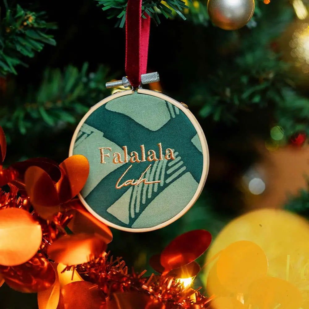 Shop Artisan-Made Embroidered Ornaments for a Socially Impactful Holiday - Falalala Lah